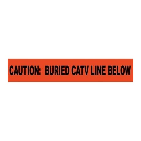 Nmc Caution Buried Catv Line Below ND6 OCATV